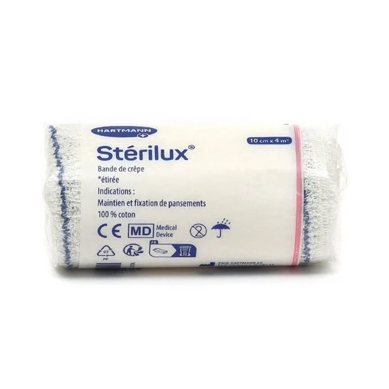 Sterilux Cinta Crepe 10cmx4m