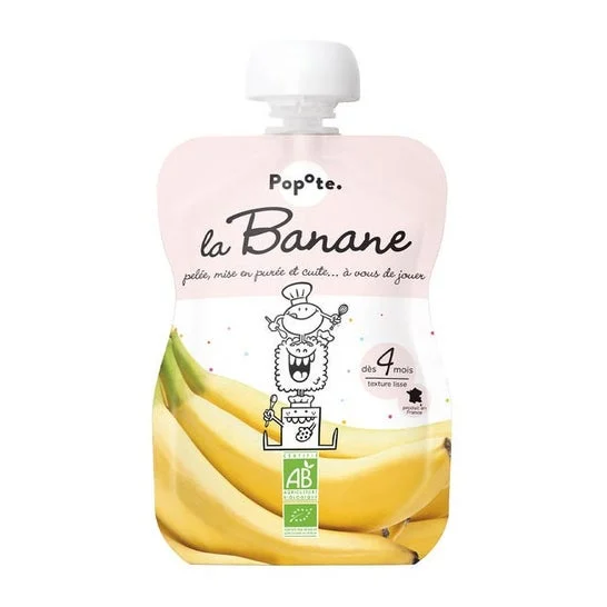 Popote Compote Banane 120g