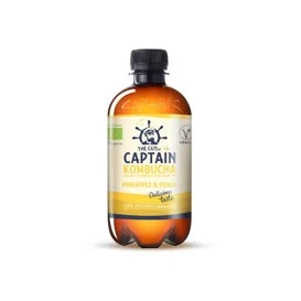 Capitano Kombucha Ananas Ananas Pesca Bio 400 Ml