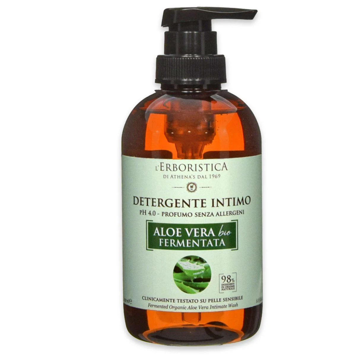 L'erboristica detergente intimo aloe bio fermentata 250 ml