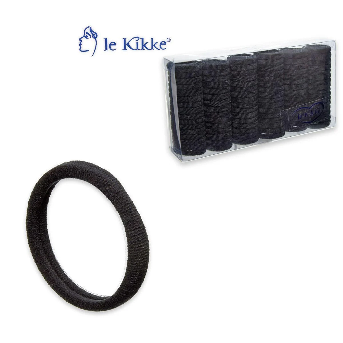 Le kikke tubo elastico d. 3,5 nero box 96 pz.