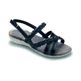 Scholl Dungloe Sandalo Nero Taglia 39 1 Paio