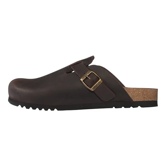 Scholl Astilbe Man Leather DK Brown T40 1 Paio