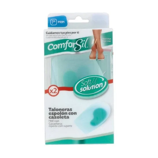 Confortevole tacco in silicone con coppa T-34-37 2 pezzi