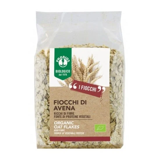 Probios Easy To Go Organic Oat Flakes Bio 500g