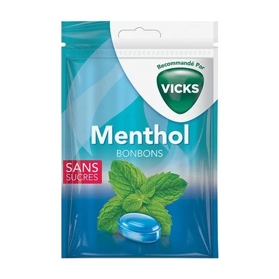 Vicks Caramelle al Mentolo senza Zucchero 72g