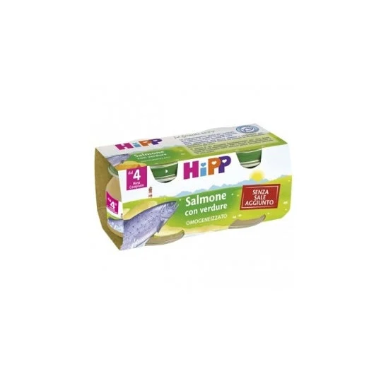 Hipp Omog Salmone/Verd2X80