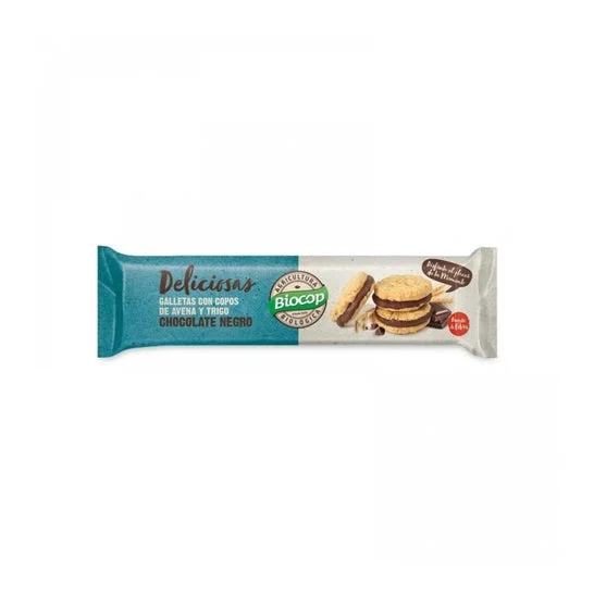 Biocop Delicious Biscotto ripieno di Choco Nero 150g