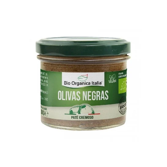Bio Organica Italia Paté Cremoso Olivas Negras Bio 100g