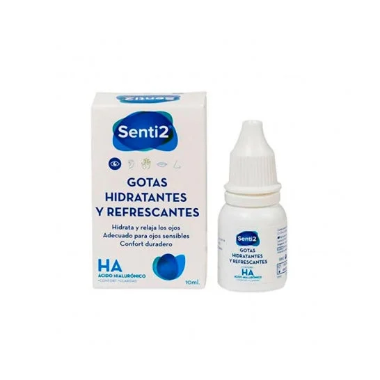 Senti2 Calndula Witch Hazel Gocce per gli occhi idratanti 10ml