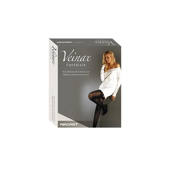 Veinax Fantasy 2 Collant Grandi Rombi Nero TN2 1 Unità