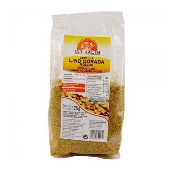 Polvere di semi di lino in polvere Int-Salim Oro 175 g