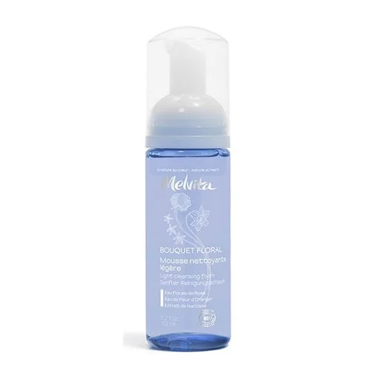 Melvita Bouquet Floral Mousse Nettoyante Légère 155mL