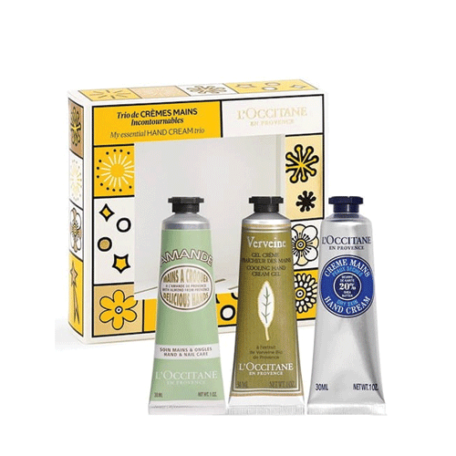 COFANETTO TRIO CLASSICO CREME MANI