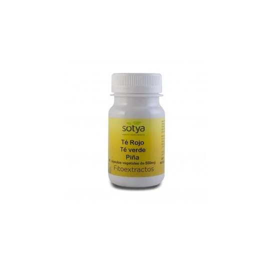 Sotya tè rosso + tè verde + ananas 500mg 60 tappi