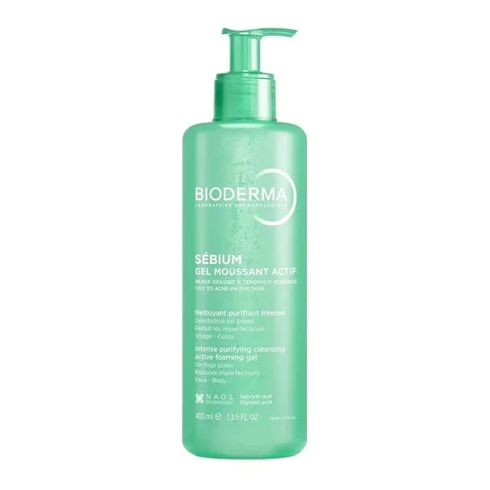 Bioderma Sébium Gel Moussant Actif 400 ml