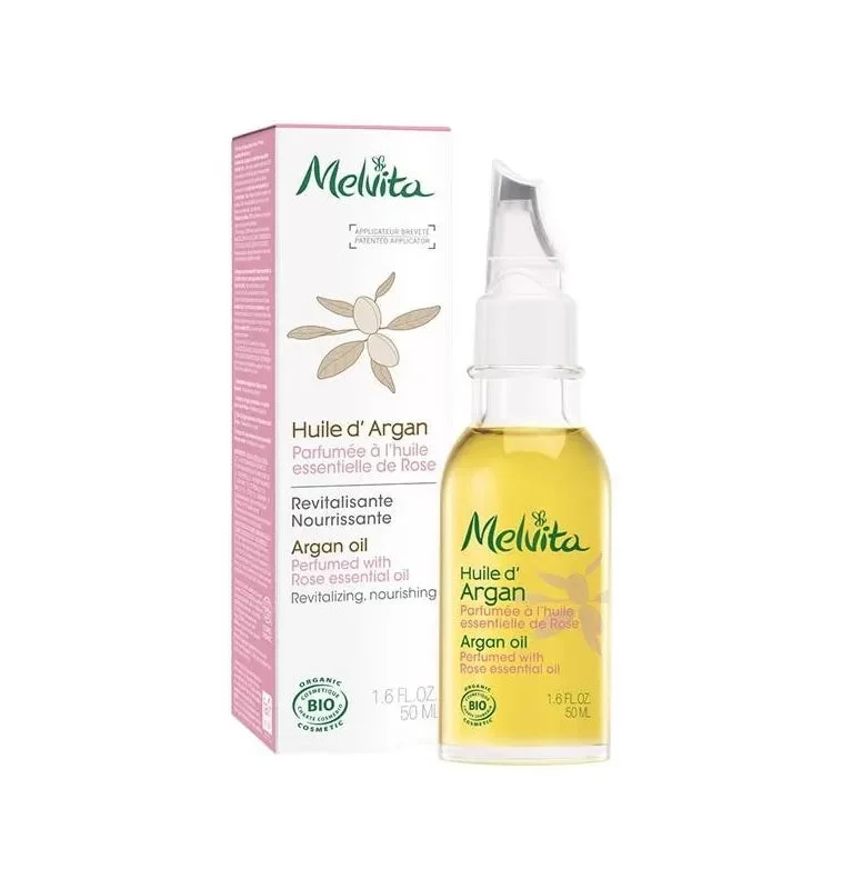 Melvita Olio Di Argan Bio Profumo Rivitalizzante Olio Essenziale Di Rosa 50ml