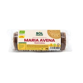 Sol Natural Galletas Maria de Avena Sin Gluten Bio 200g