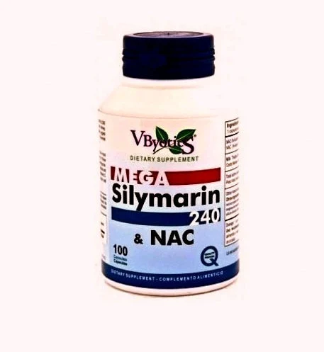 V.byotic Mega Silimarina 240 e Glutatione Radano Ne 100 Capsule