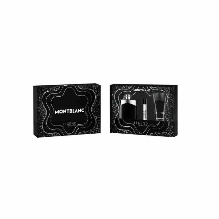 Montblanc Legend Eau De Toilette Spray 100ml Set 3 pezzi