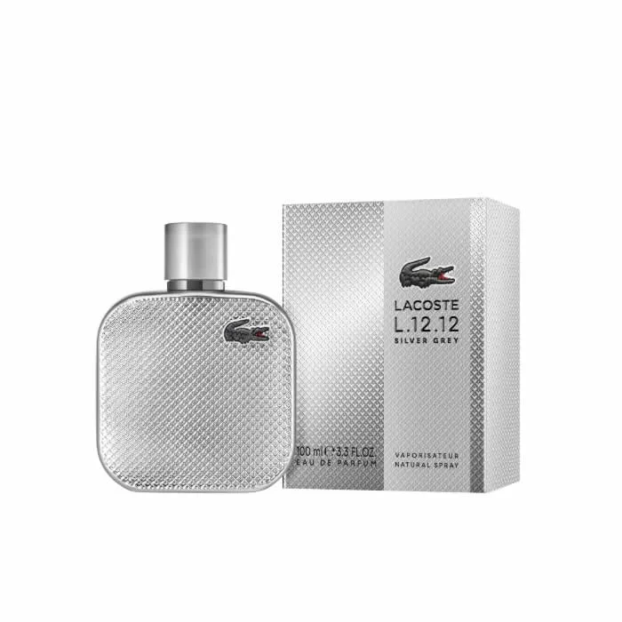 Lacoste L.12.12 Silver Grey Eau De Parfum Spray 100 ml