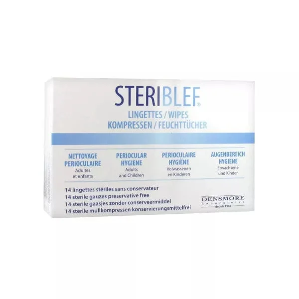 Densmore SteriBlef Salviette Peri-oculare x14