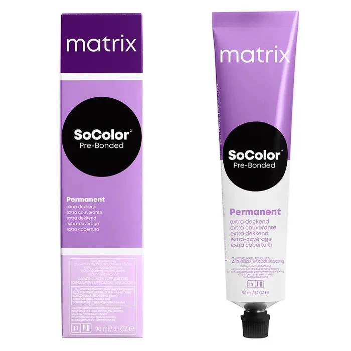 Matrix SoColor Pre-Bonded Extra Coverage tinta permanente per capelli colore 505M Hellbraun Mocca 90 ml