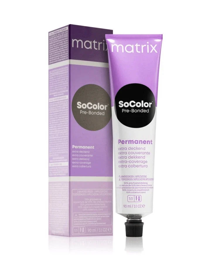 Matrix SoColor Pre-Bonded Extra Coverage tinta permanente per capelli colore 505G Hellbraun Gold 90 ml