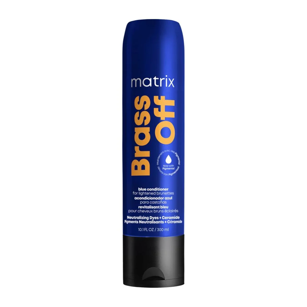 Matrix Brass Off balsamo nutriente sfumature neutralizzanti di ottone 300 ml