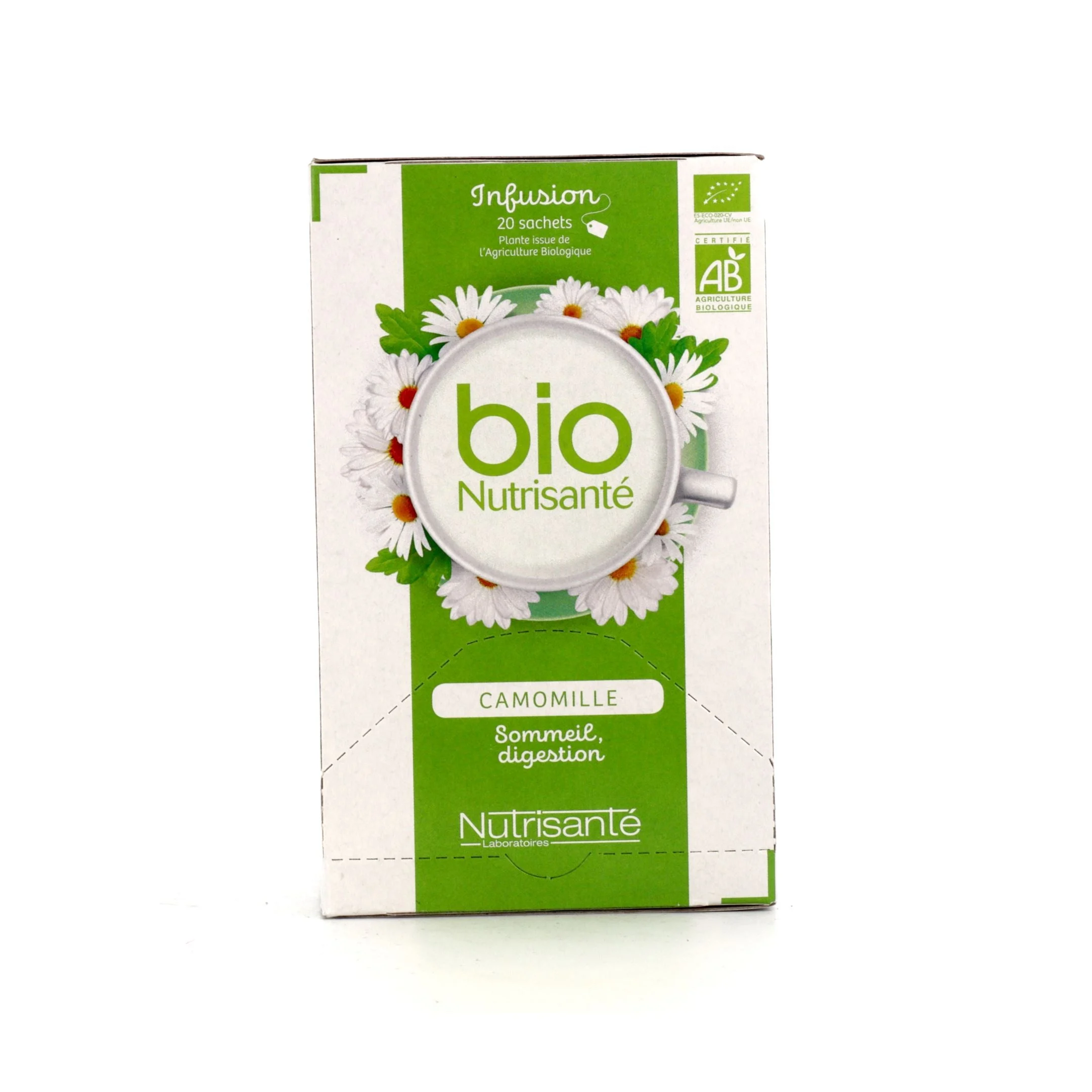 Bio Nutrisanté - Infuso Camomilla 2x20 bustine + 1 OMAGGIO Lotto × 3