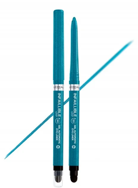 L'Oréal Gel Grip Infaillible Eyeliner Automatico 7 - Torquoise Faux Fur