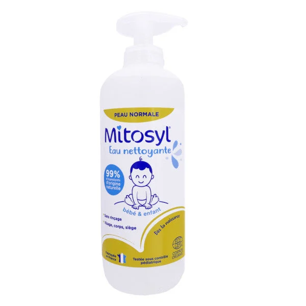 Mitosyl Acqua Detergente Senza Risciacquo Dalla Nascita Pelle Normale 500ml