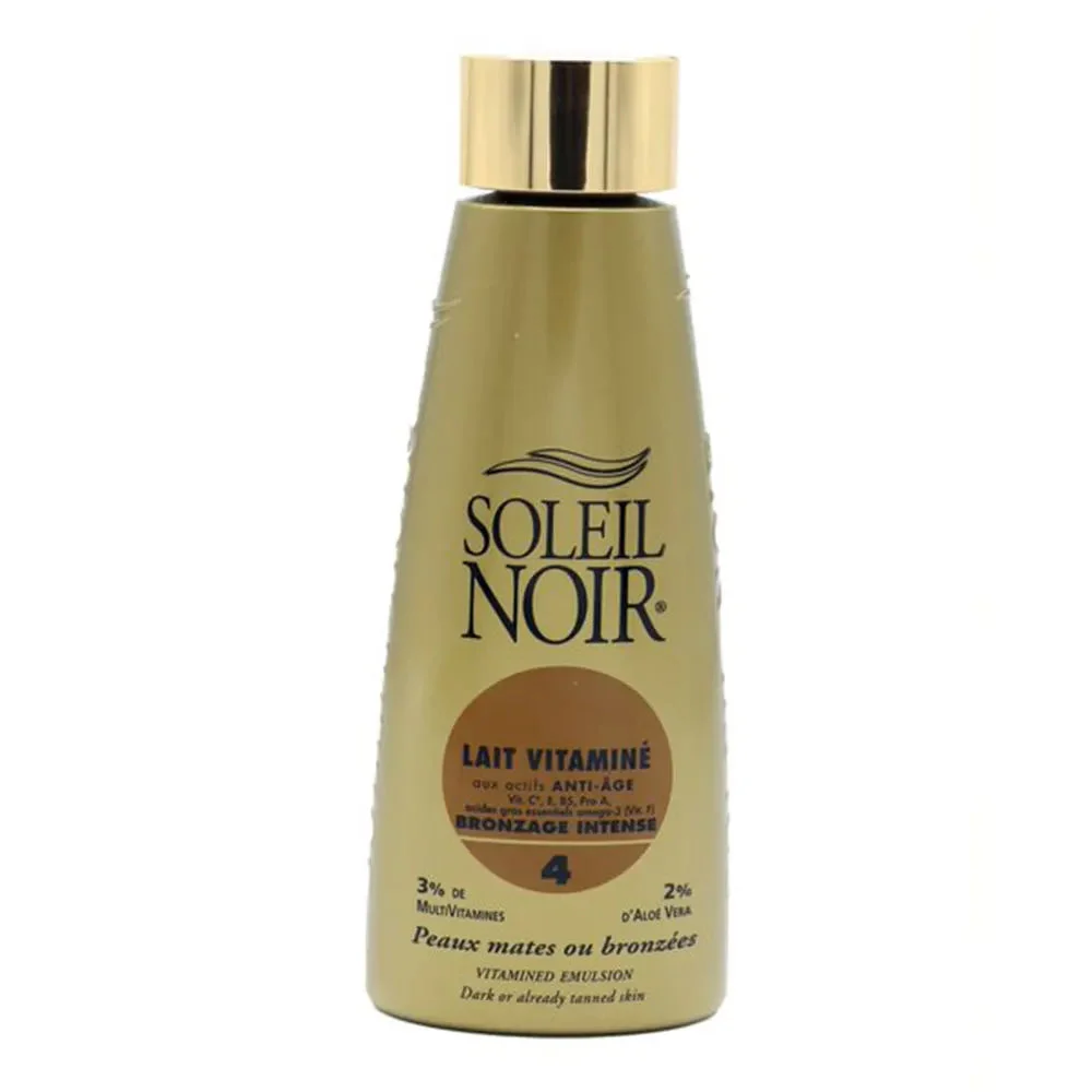 Soleil Noir N°7 Latte Vitamina abbronzatura intensa Spf4 150 ml