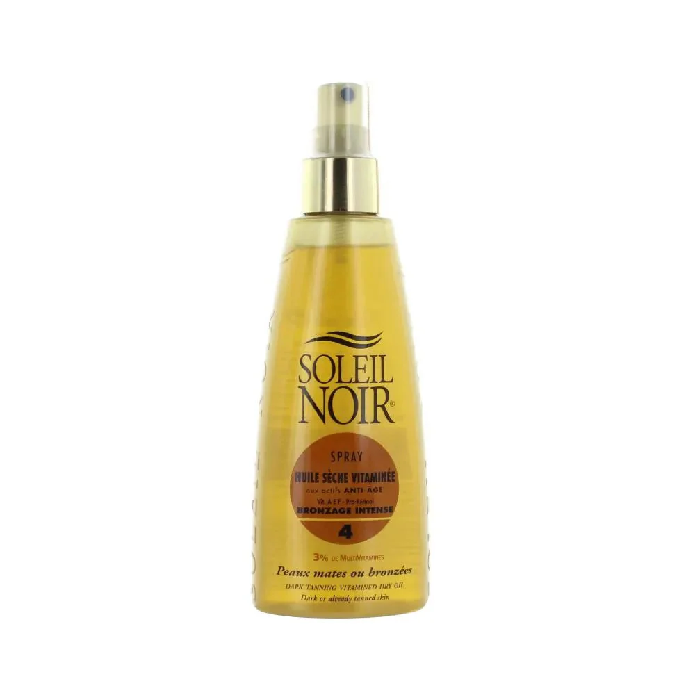 Soleil Noir N°44 Olio Secco Vitamina abbronzatura intensa Spf4 Spray 150 ml