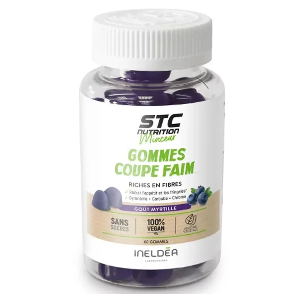 Stc Nutrition Tagliafame Ricco di fibre 60 gomme
