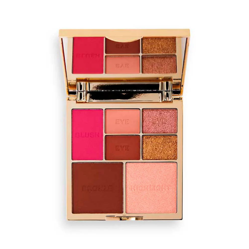 Makeup Revolution True Love palette per viso e occhi Medium - Deep