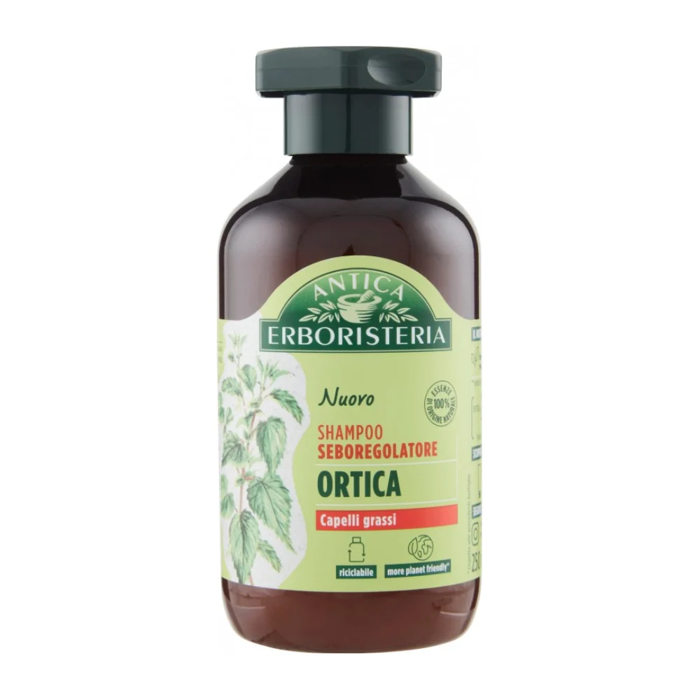 Antica Erboristeria Shampoo seboregolatore all' ortica per capelli grassi 250 ml