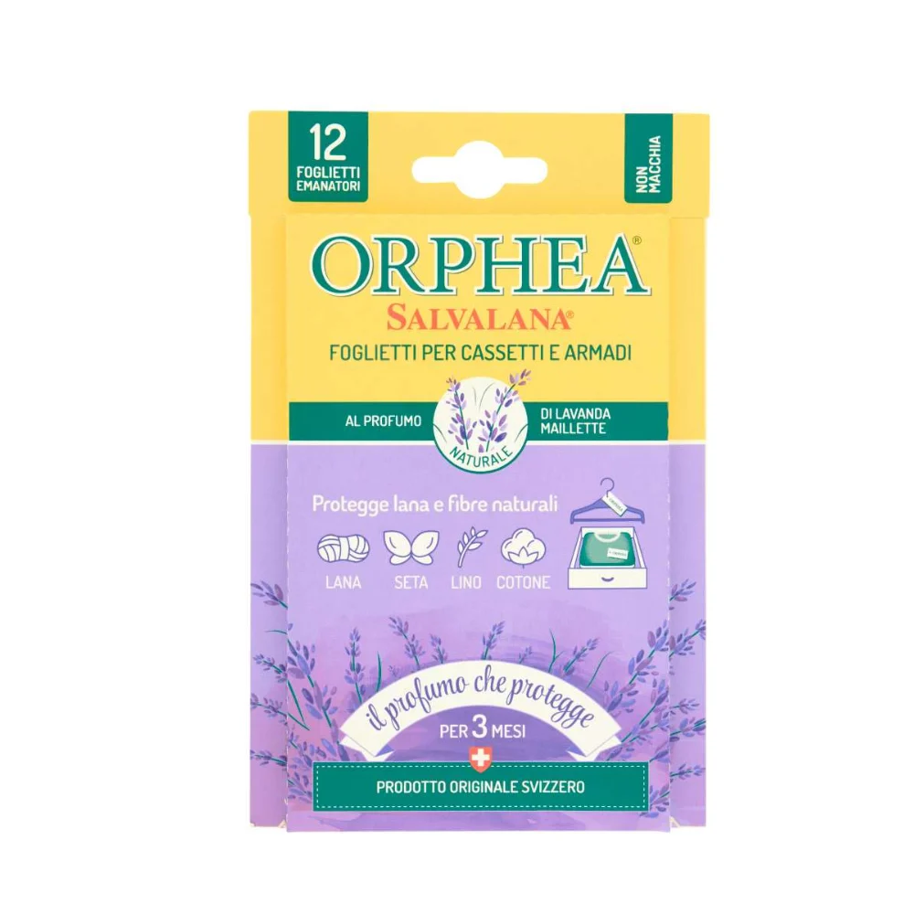 Orphea Orphea Salvalana Foglietti 12Pezzi,Lavanda