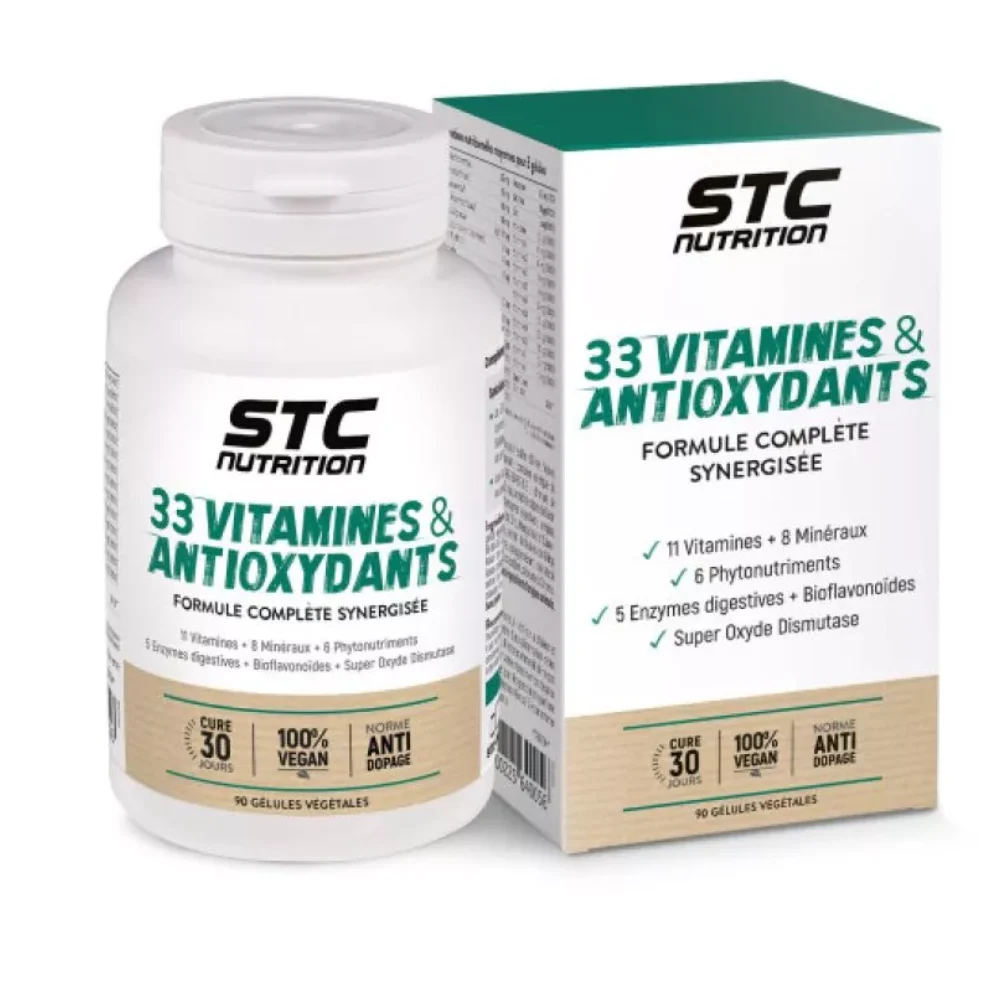 STC Nutrition 33 Vitamine & Antiossidanti Formula Completa Sinergizzata 90 capsule
