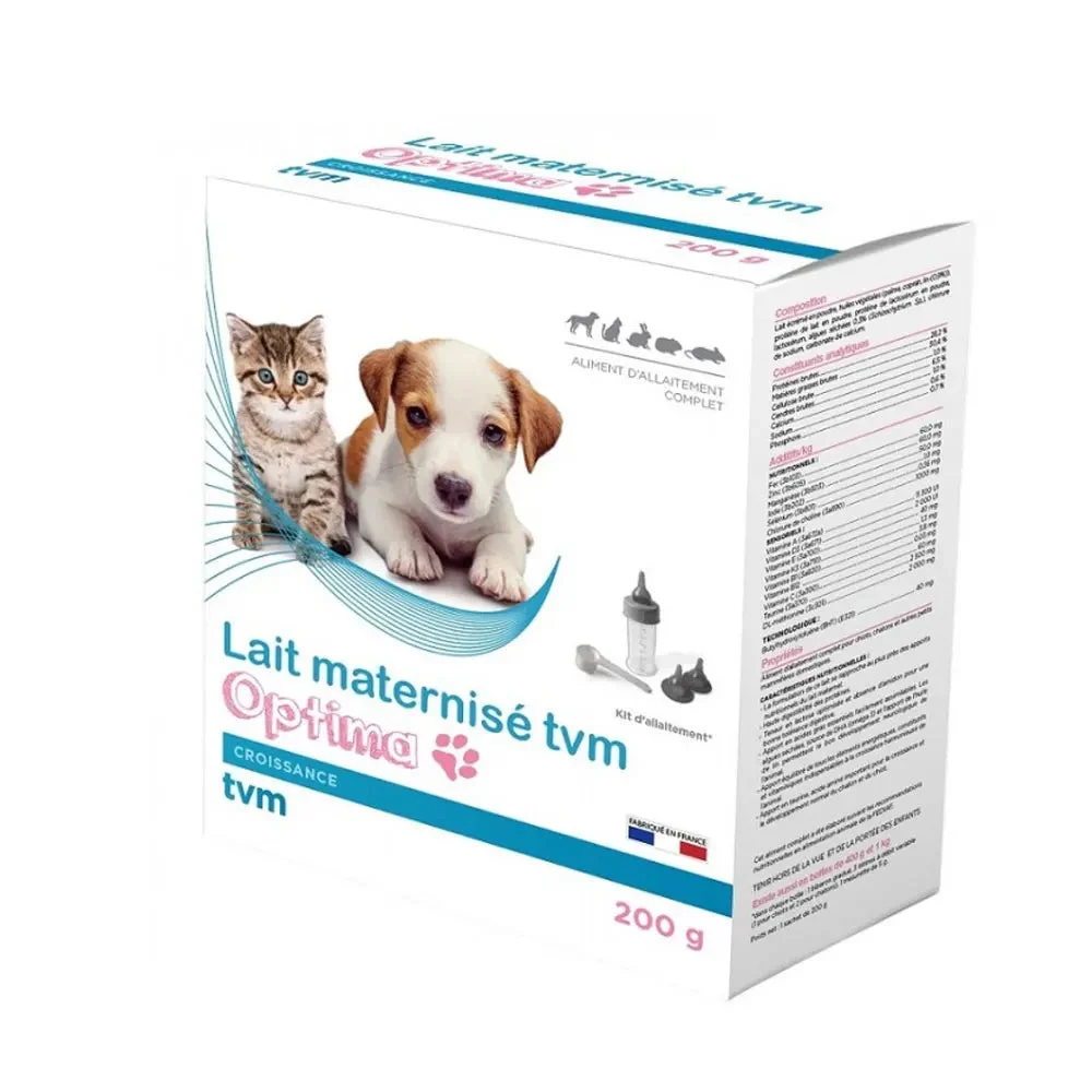 TVM Optima Latte formulato per animali Crescita 200g