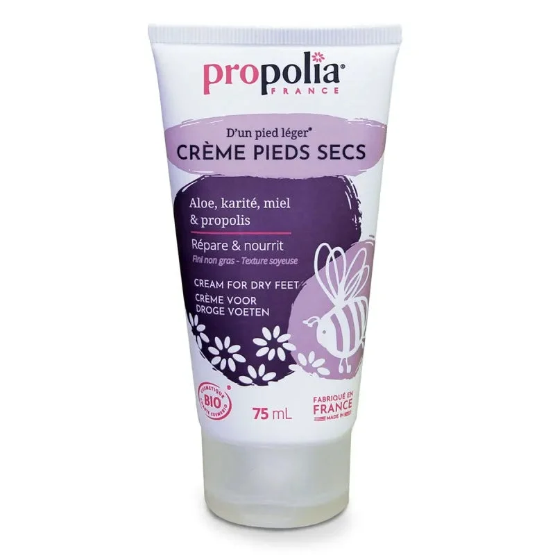 Propolia Crema Piedi Secchi Bio D'un Pied Leger 75 ml