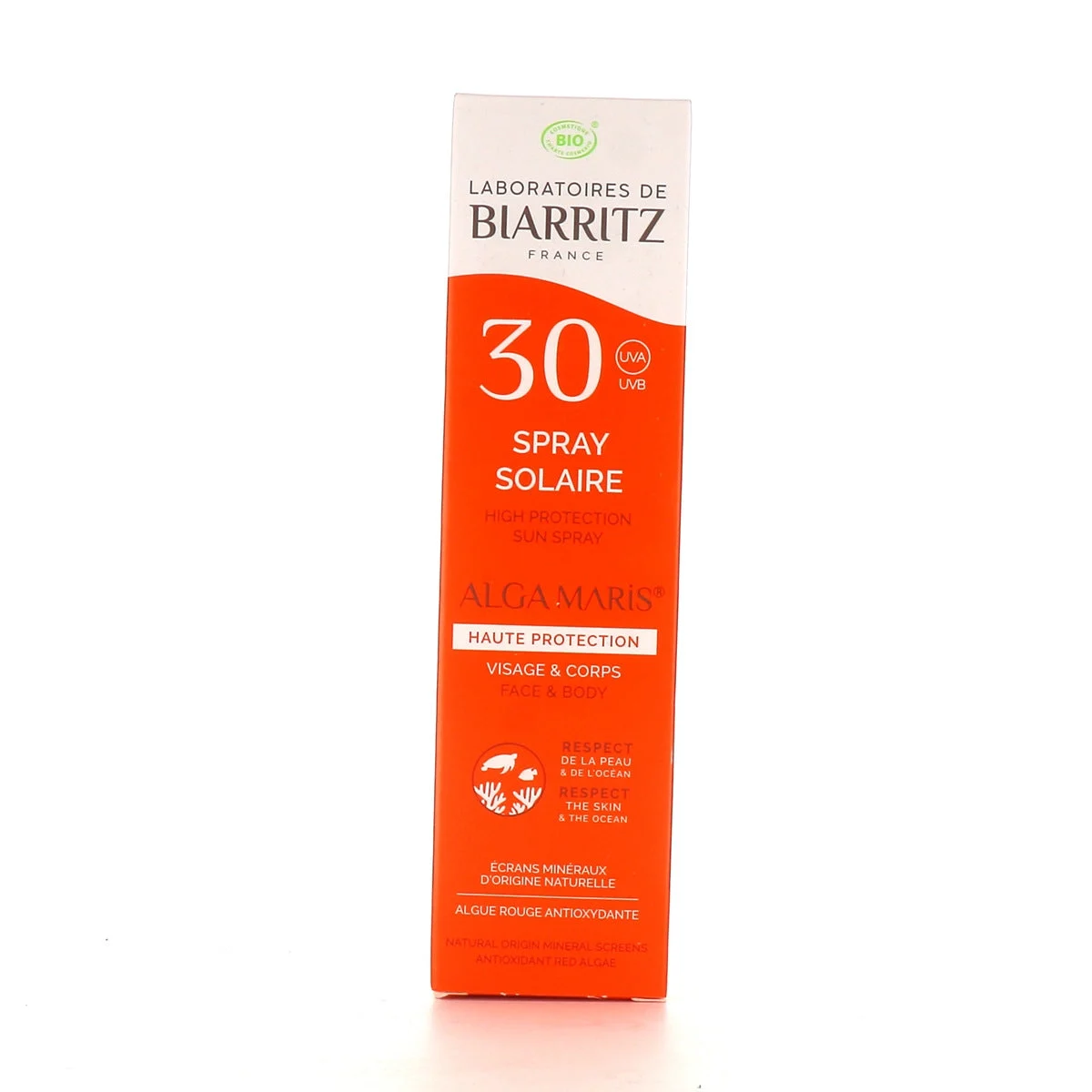 Laboratoires De Biarritz Solari Spray SPF30 Bio 100ml