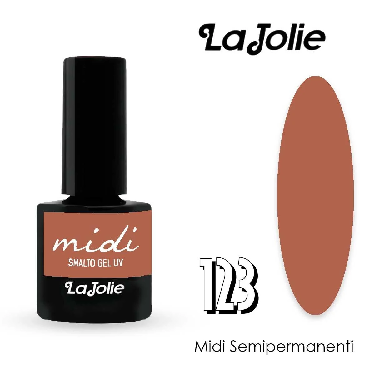 La jolie semipermanente 7 ml n°123