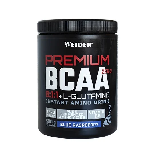 Weider Premium BCAA 8:1:1 + L-Glutamine Blue Raspberry 500g