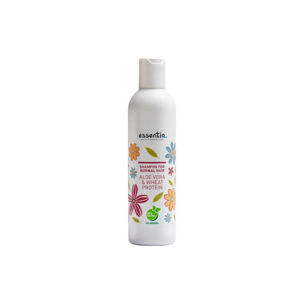 Essentiq Shampoo alle erbe per capelli normali Aloe Vera e proteine del grano 250 ml