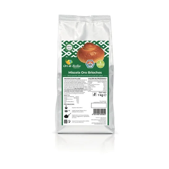 Ori di Sicilia Miscela Oro Brioche Senza Glutine 1kg