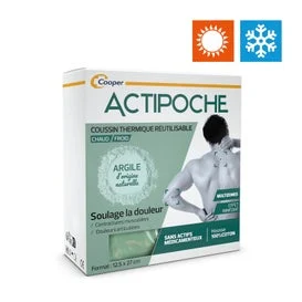 Actipoche Coussin Thermique Multizones à l'Argile 12,5x27cm