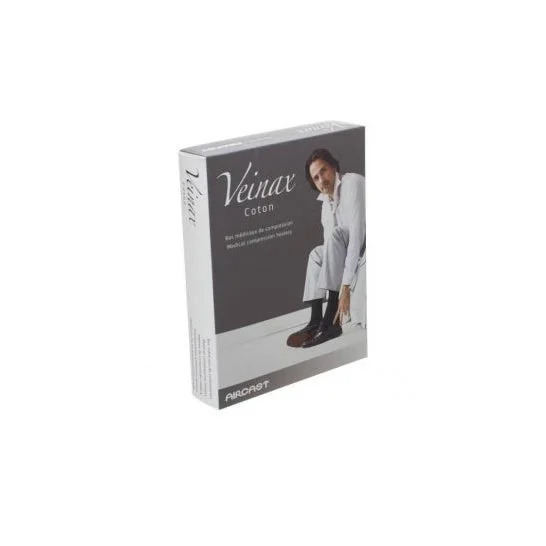 Veinax Coton Knee Men Classe 2 Marrone Dimensione 3