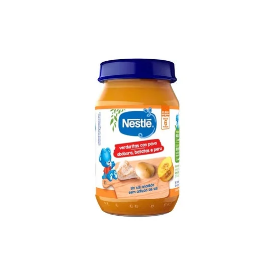 Nestlé Potito Verduritas con Pavo +6M 190g