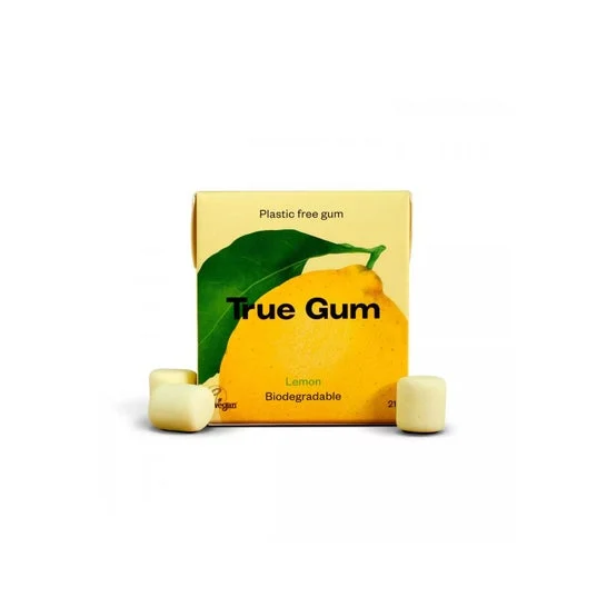 True Gum Chicles Limón Sin Plásticos 21g